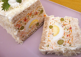 Velikonoční zeleninovo-vaječné řezy