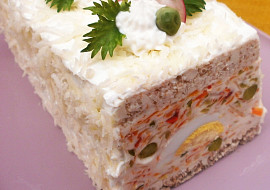 Velikonoční zeleninovo-vaječné řezy