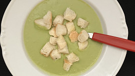 Hrášková polévka podle Pohlreicha