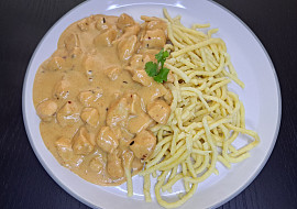 Kuřecí kousky s omáčkou nasladko