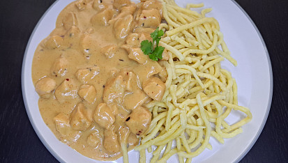 Kuřecí kousky s omáčkou nasladko