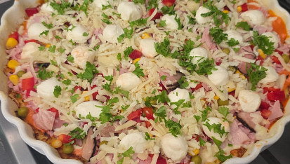 Květáková "pizza"