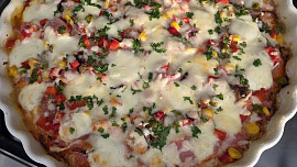 Květáková "pizza"