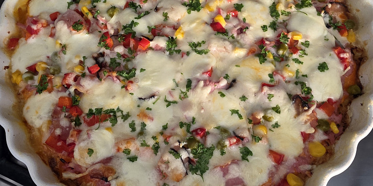 Květáková "pizza"