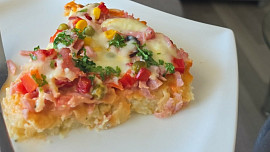 Květáková "pizza"