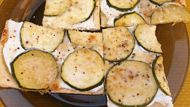 Rychlý cuketový koláč z listového těsta