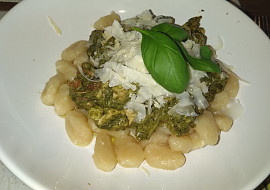 Špenátové gnocchi