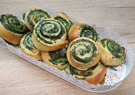 Špenátové šneky podle Míši Landové