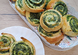 Špenátové šneky podle Míši Landové