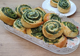 Špenátové šneky podle Míši Landové