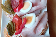 Šunkové chlebíčky