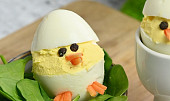 Velikonoční kuřátka z vajíček