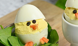 Velikonoční kuřátka z vajíček