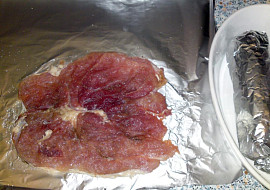 Jarní vepřová roláda