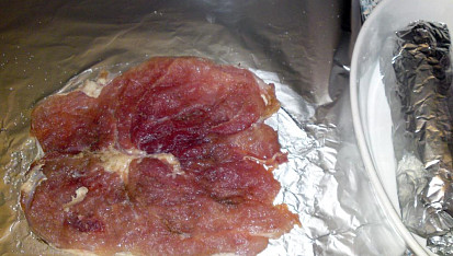 Jarní vepřová roláda