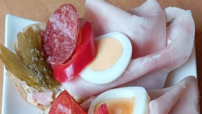 Šunkové chlebíčky