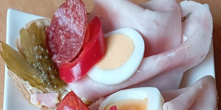 Šunkové chlebíčky