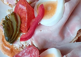 Šunkové chlebíčky