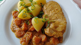 Vepřové karé na mrkvi v papiňáku