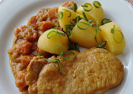 Vepřové karé na mrkvi v papiňáku