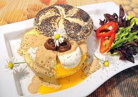 Zastřené vejce se sardelkovou majonézou