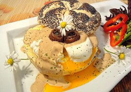 Zastřené vejce se sardelkovou majonézou