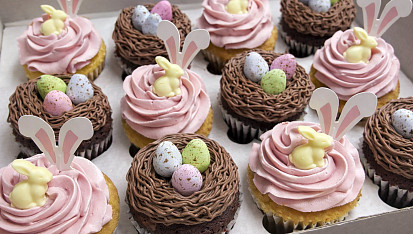 Kakaové cupcakes podle Mišky Kuličky
