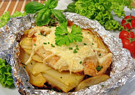 Kotlety pečené v alobalu