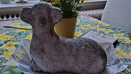 Proteinový velikonoční beránek