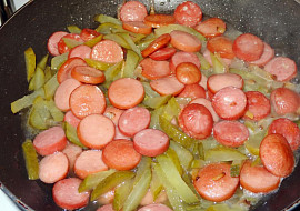 Sójové kostky po španělsku