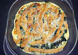 Špenátový koláč à la burek s balkánem