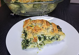 Špenátový koláč à la burek s balkánem