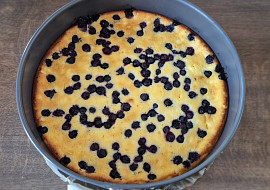 Tvarožník s borůvkami