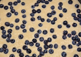 Tvarožník s borůvkami