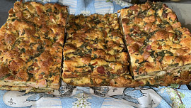 Velikonoční nádivka s uzeným masem