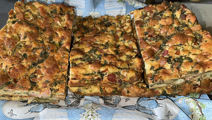 Velikonoční nádivka s uzeným masem