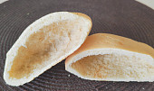 Arabský pita chléb (Pita se správně nafoukl(a))