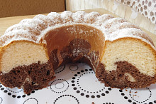 Tvarohová bábovka s kakaem