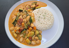 Bezmasý zeleninový oběd s rýží