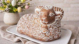 Citronový beránek z mascarpone