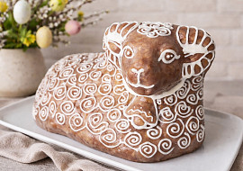 Citronový beránek z mascarpone