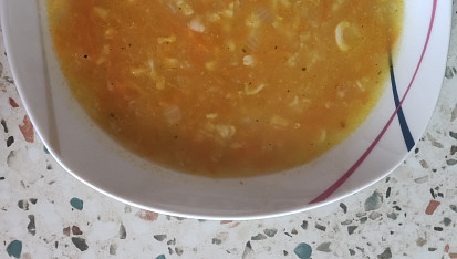 Ovesná polévka s mrkví