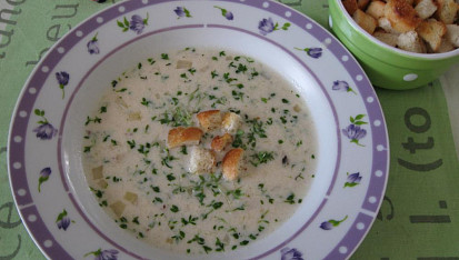 Řeřichová polévka