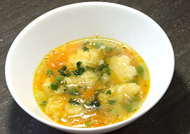 Rychlá polévka s krupicovými nočky od M.D.Rettigové