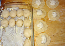 Tvarohové buchtičky s vanilkovou omáčkou