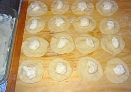 Tvarohové buchtičky s vanilkovou omáčkou