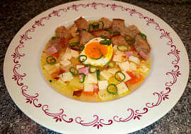 Česnečka se sýrem