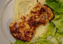 Kuřecí řízek v nivě