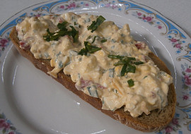 Pomazánka z tvarohu a cottage sýra