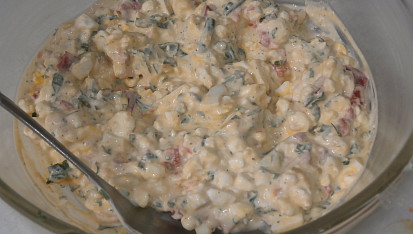 Pomazánka z tvarohu a cottage sýra